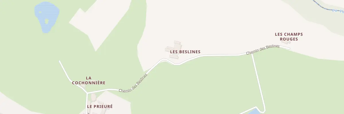 Plan du 1 Les Beslines à Saint-Loup-du-Dorat