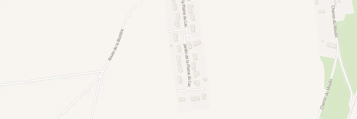 Plan du 12 Jardins La Plaine du Lac à Fors