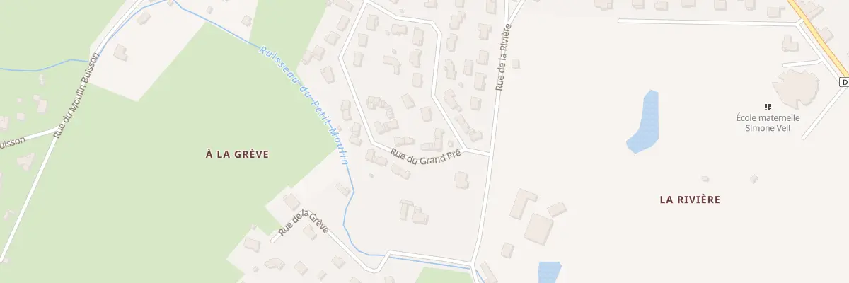 Plan du 4 Rue du Grand Pré à Montendre