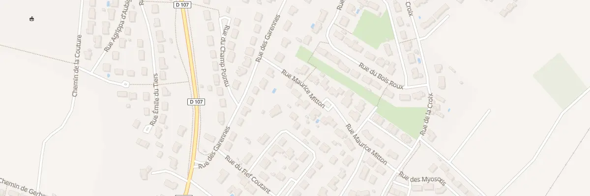Plan du 80 Rue Maurice Mitton à Échiré