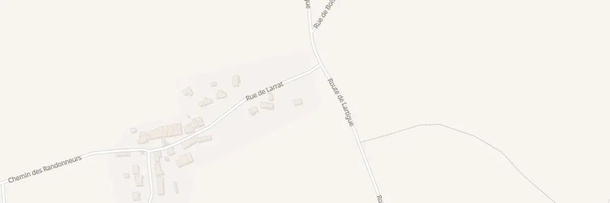 Plan du 20 Larrat à Peujard