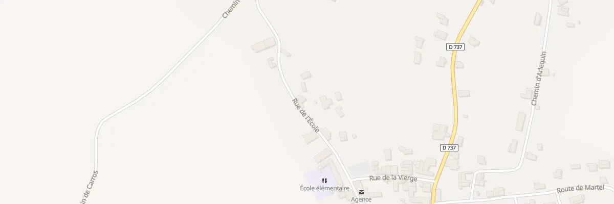 Plan du 260 Rue de l’’Ecole à Asques