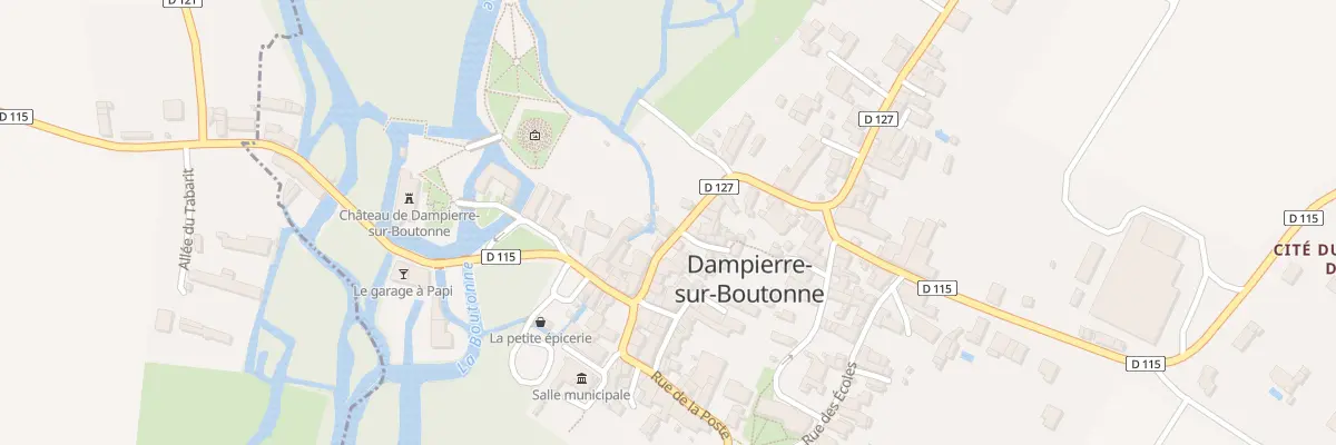 Plan du 9 Rue du Dix Neuf Mars à Dampierre-sur-Boutonne