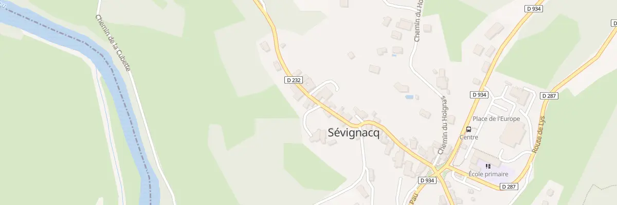 Plan du 5012 Le Village à Sévignacq-Meyracq