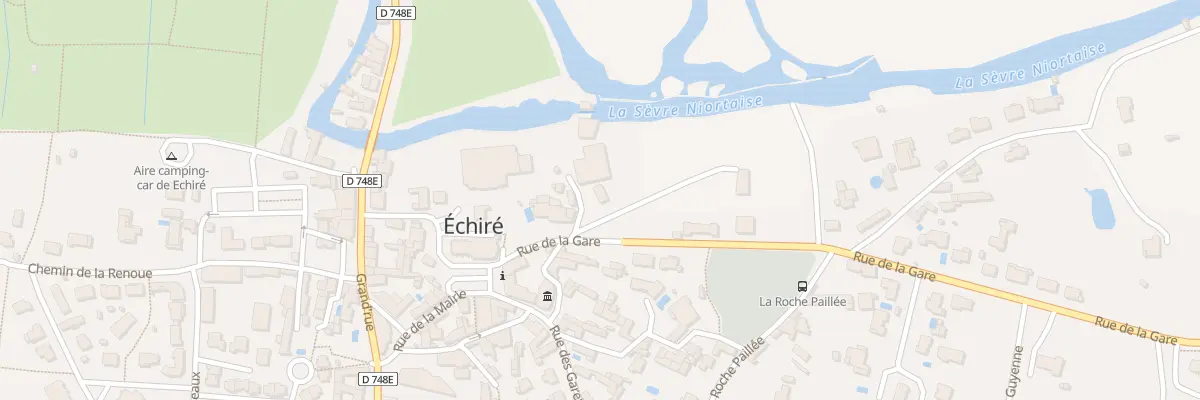 Plan du 32 Rue de l’Abreuvoir à Échiré