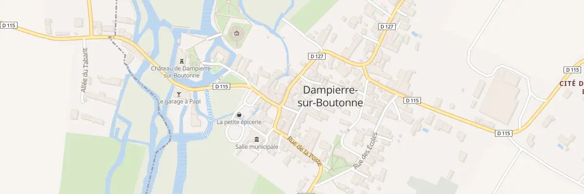 Plan du 4B Rue du Dix Neuf Mars à Dampierre-sur-Boutonne