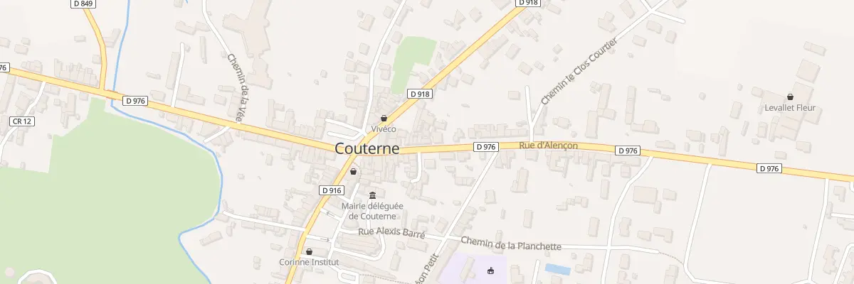 Plan du 17 Rue d’Alencon Couterne à Rives d’Andaine