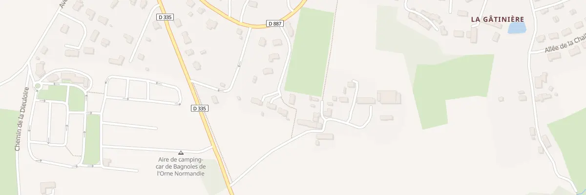 Plan du 9 Imp du Clos de la Gatiniere à Bagnoles de l’Orne Normandie