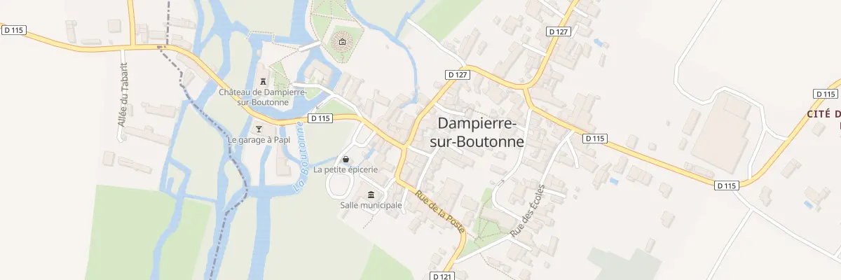 Plan du 4 Rue du Dix Neuf Mars à Dampierre-sur-Boutonne