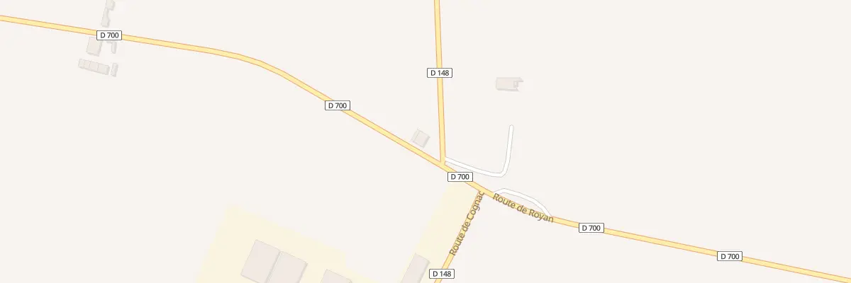 Plan du 12 Rte de Royan à Jarnac-Champagne
