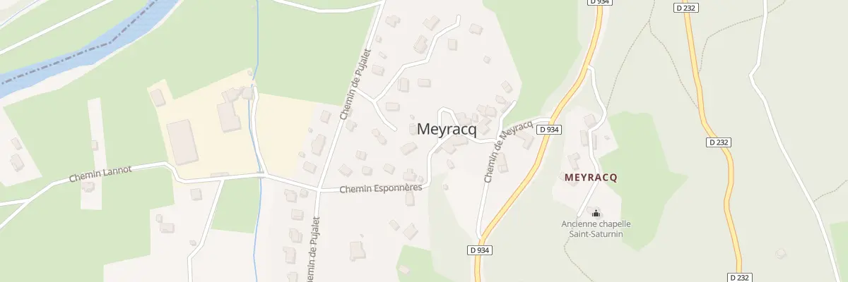 Plan du 9003 Lot Laffore à Sévignacq-Meyracq