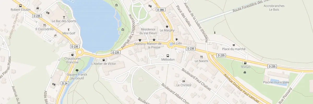 Plan du 9 Rue des Casinos à Bagnoles de l’Orne Normandie