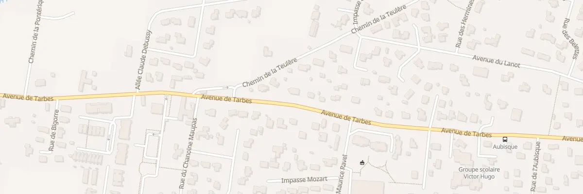 Plan du 51 Av de Tarbes à Lescar