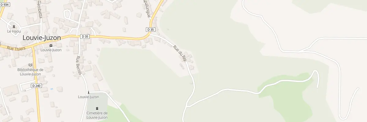 Plan du 10 Rue du Rey à Louvie-Juzon