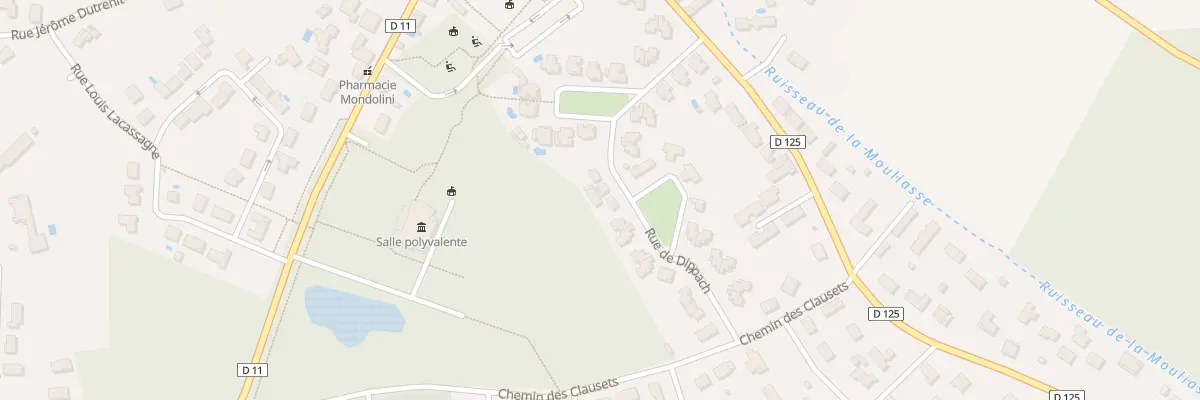 Plan du 5638 Larrameye à Landiras