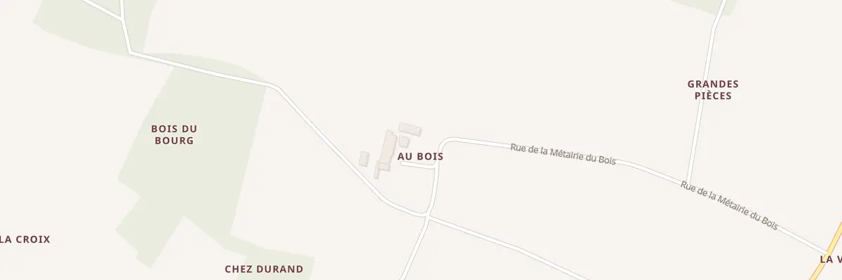 Plan du 5006 Au Bois à Neulles