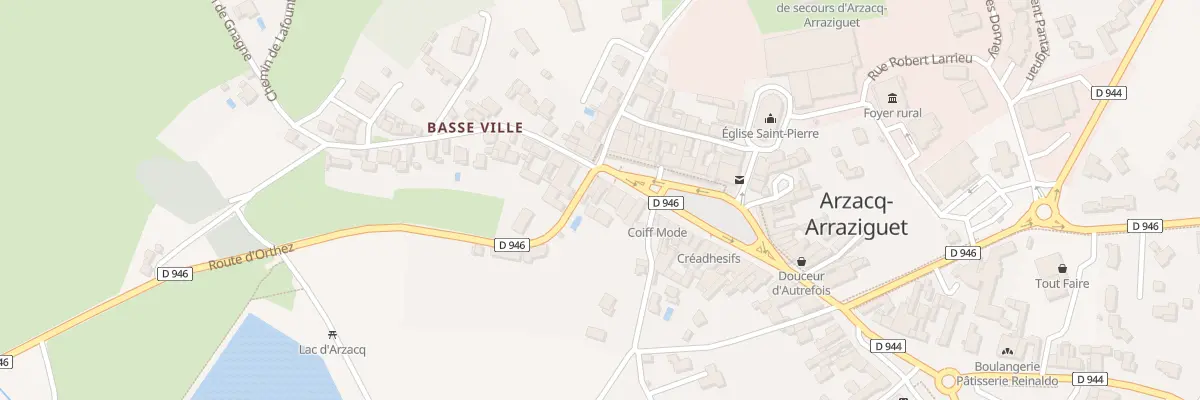 Plan du 25 Pl de la Republique à Arzacq-Arraziguet