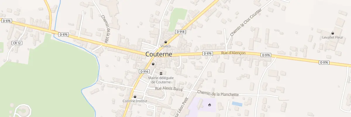 Plan du 5334 Rue d’Alencon Couterne à Rives d’Andaine