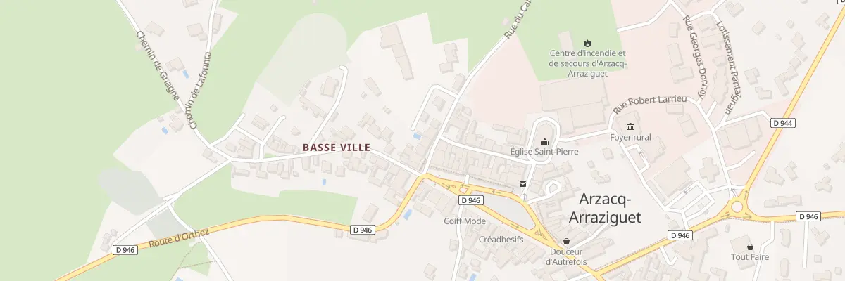 Plan du 7 Rue du Canton à Arzacq-Arraziguet