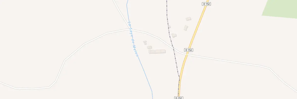 Plan du 293 Melon à Donnezac