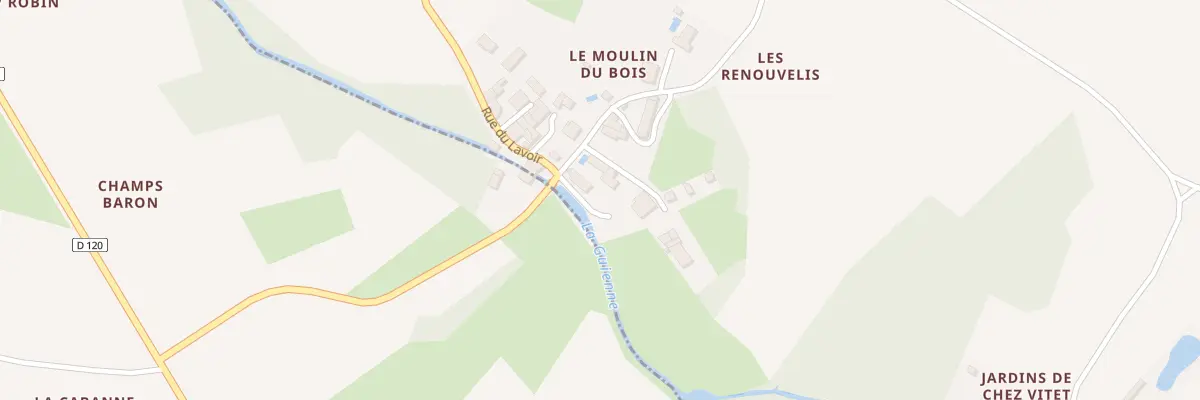 Plan du 4 Imp de la Cerisaie à Aujac