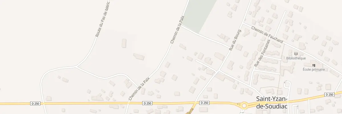Plan du 12A Che de la Paix à Saint-Yzan-de-Soudiac