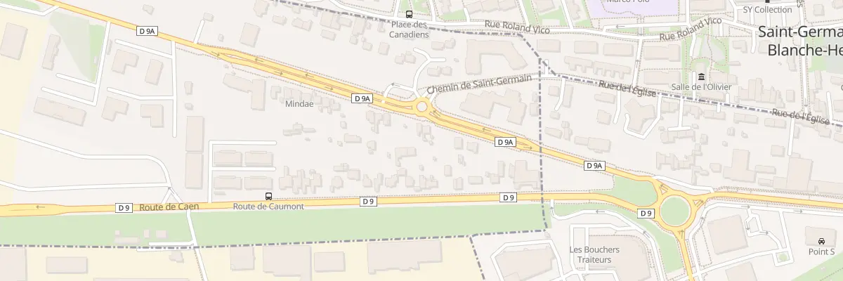 Plan du 11 Rte de Bayeux à Carpiquet