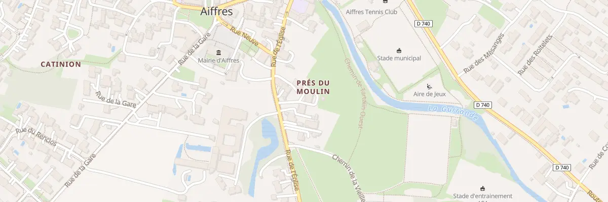 Plan du 189 Rue de l’Eglise à Aiffres