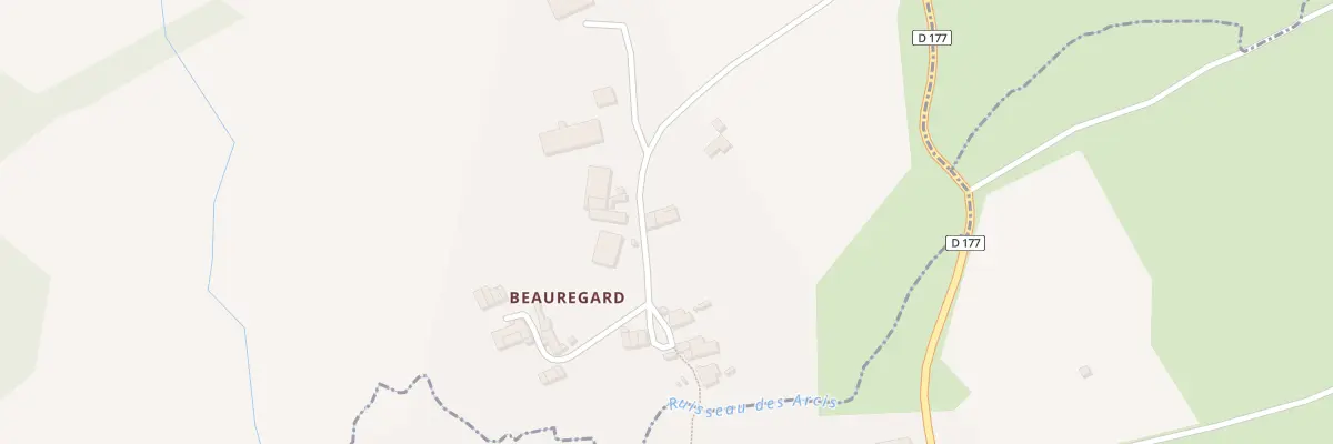 Plan du 5 Beauregard à Neuvy-Bouin