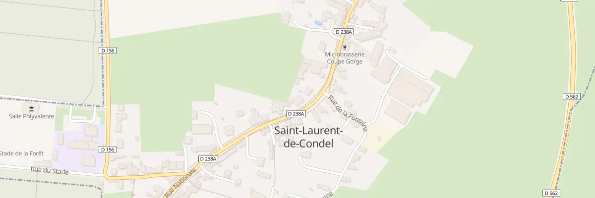 Plan du 36 Rue Nationale à Saint-Laurent-de-Condel