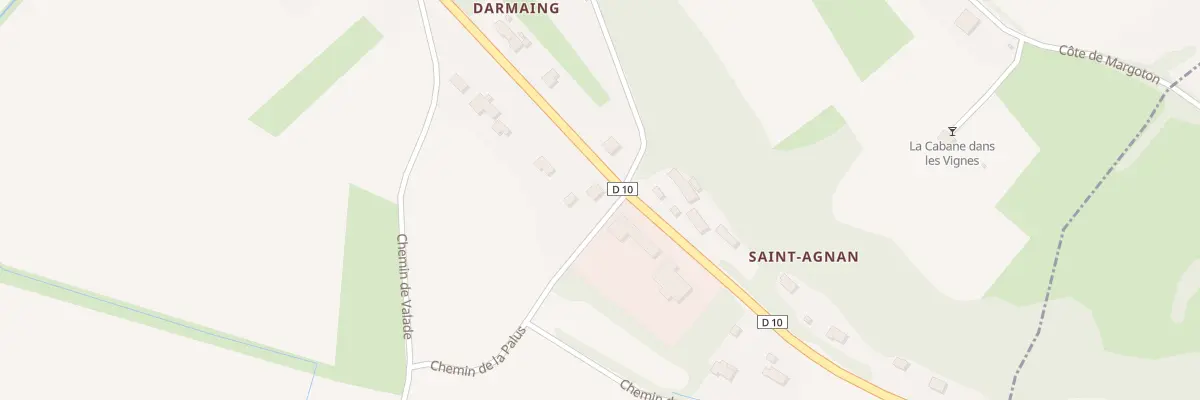 Plan du 393 Rte François Mauriac à Tabanac