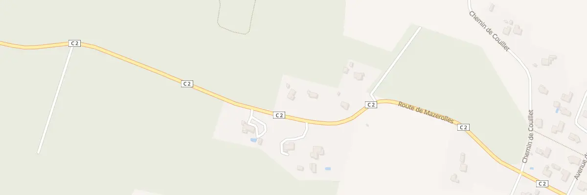 Plan du 778 Rte de Mazerolles à Laglorieuse