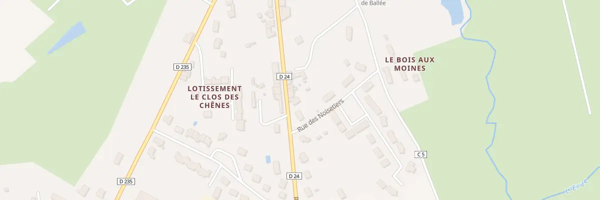 Plan du 25 Rue de l’Abbé Angot à Val-du-Maine