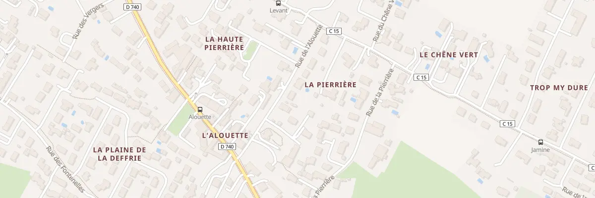 Plan du 130 Rue de l’Alouette à Aiffres