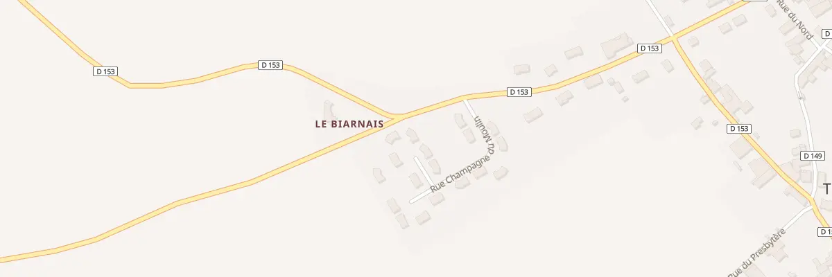 Plan du 18 Rue Champagne du Moulin à Tugéras-Saint-Maurice