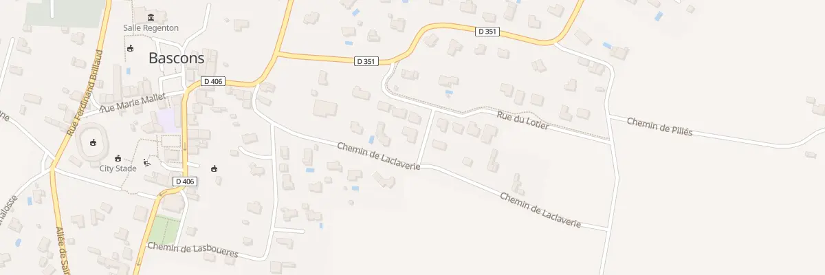 Plan du 35 Rue des Vignes à Bascons