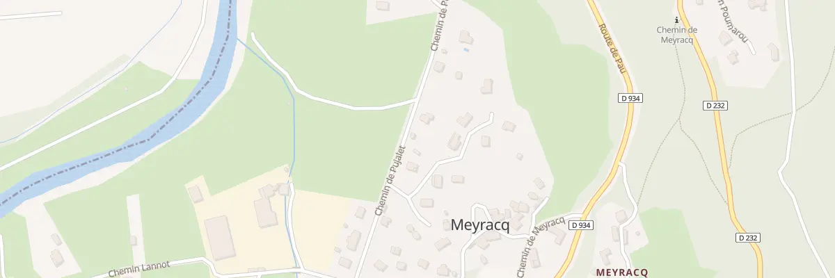 Plan du 9751 Che de Pujoulet à Sévignacq-Meyracq