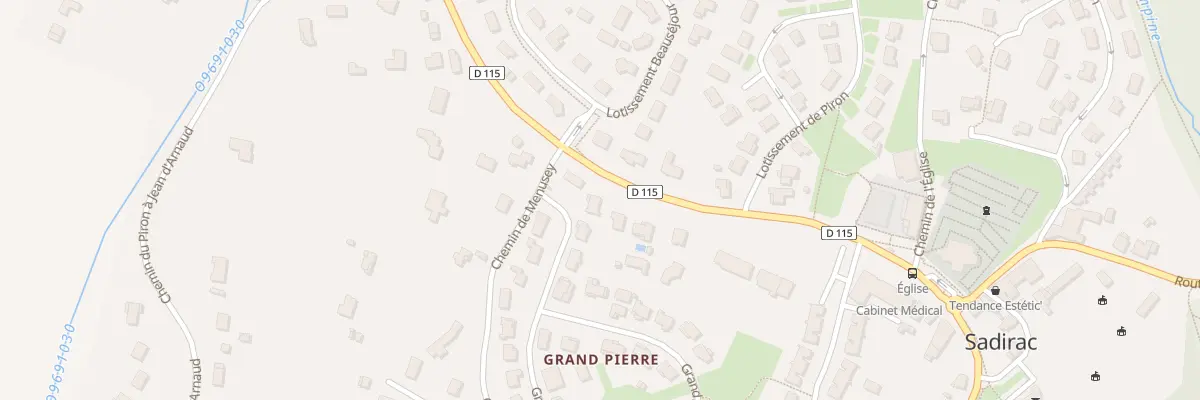 Plan du 2 Lot le Grand Pierre à Sadirac