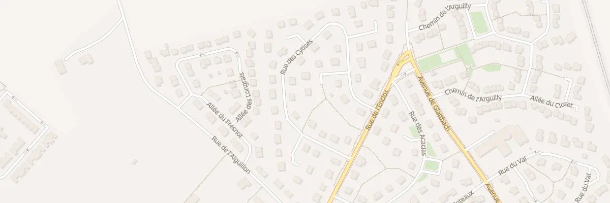 Plan du 30 Rue des Cytises à Bretteville-sur-Odon