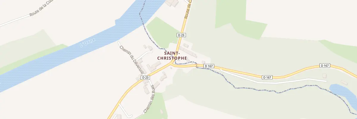 Plan du 8 Rte de Caen à Pierrefitte-en-Cinglais