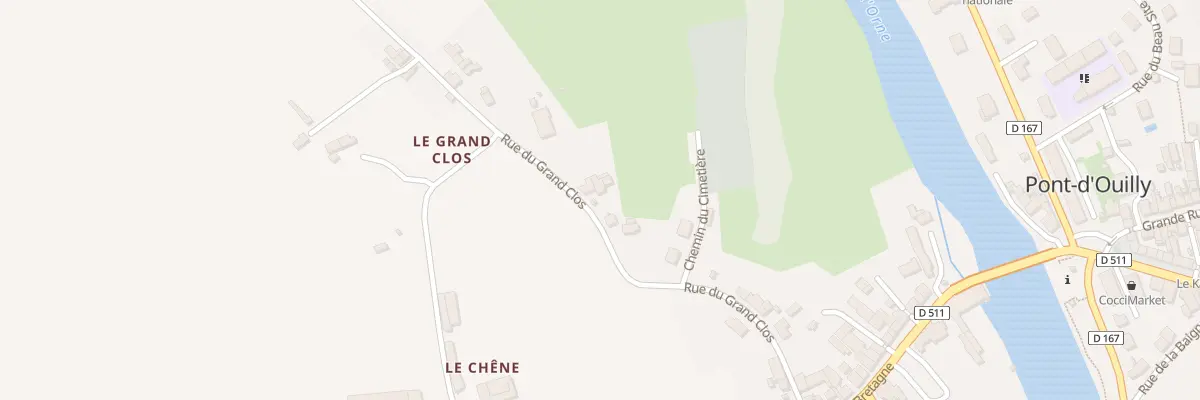 Plan du 19B Rue du Grand Clos à Pont-d’Ouilly
