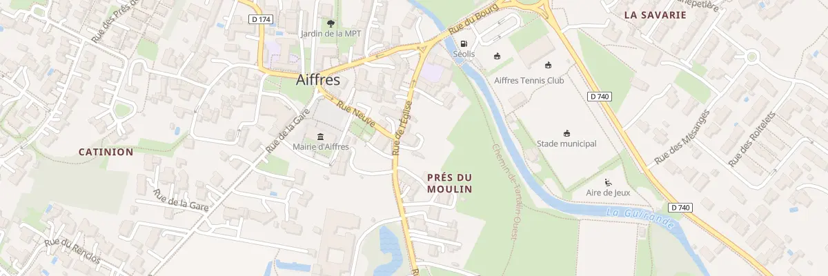 Plan du 103 Rue de l’Eglise à Aiffres