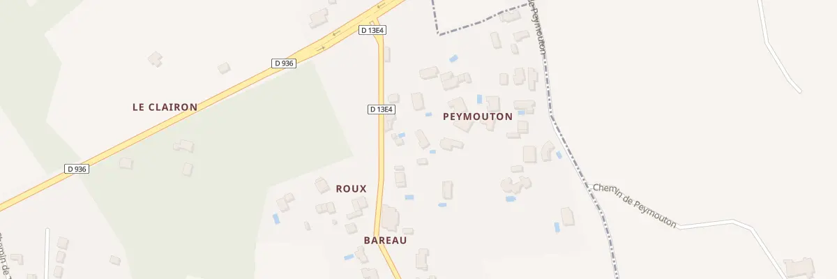 Plan du 5000 A Roux à Bonnetan