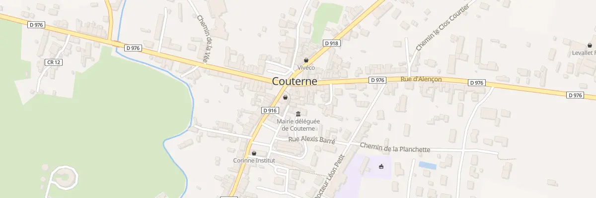 Plan du 3 Rue des Quatre Roues à Rives d’Andaine