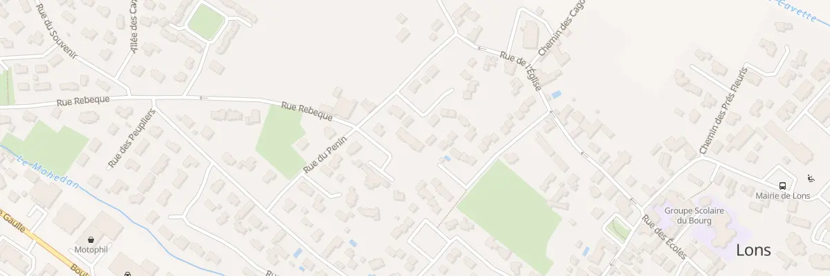 Plan du 1 Sq Georges Brassens à Lons