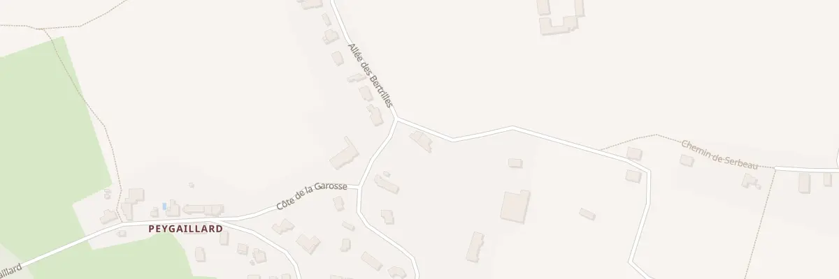 Plan du 91A Serbeau à Bonnetan