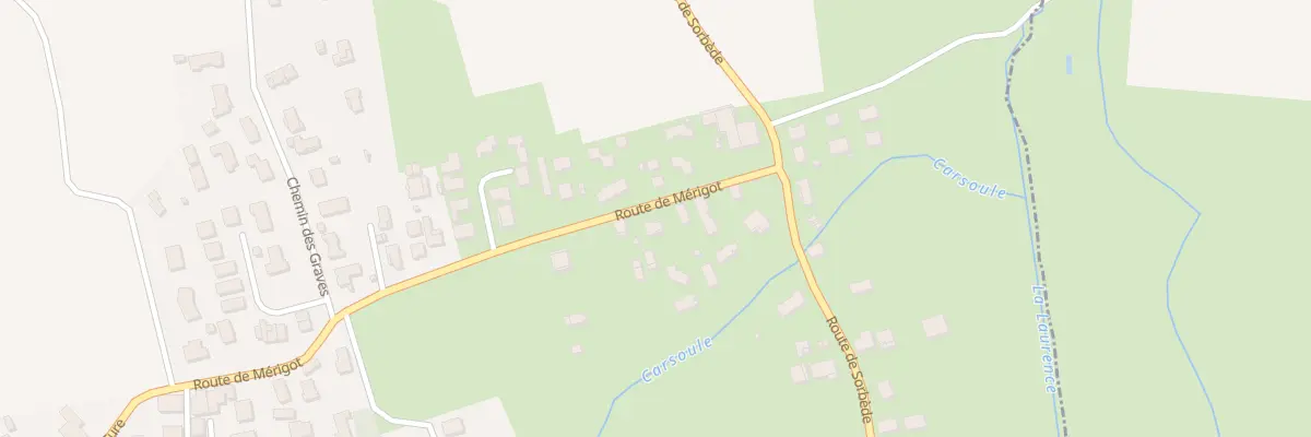 Plan du 35 Rte de Mérigot à Montussan