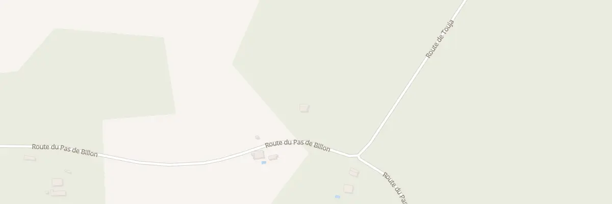 Plan du 681 Rte du Pas de Billon à Cachen