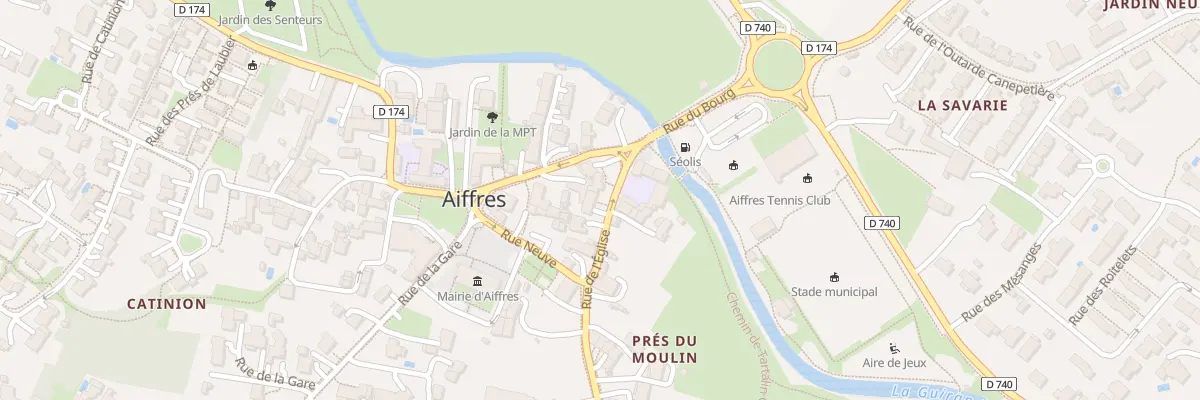 Plan du 44 Rue de l’Eglise à Aiffres