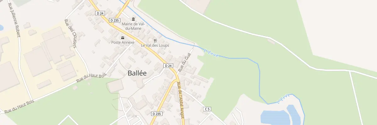 Plan du 6 Rue du Gué à Val-du-Maine